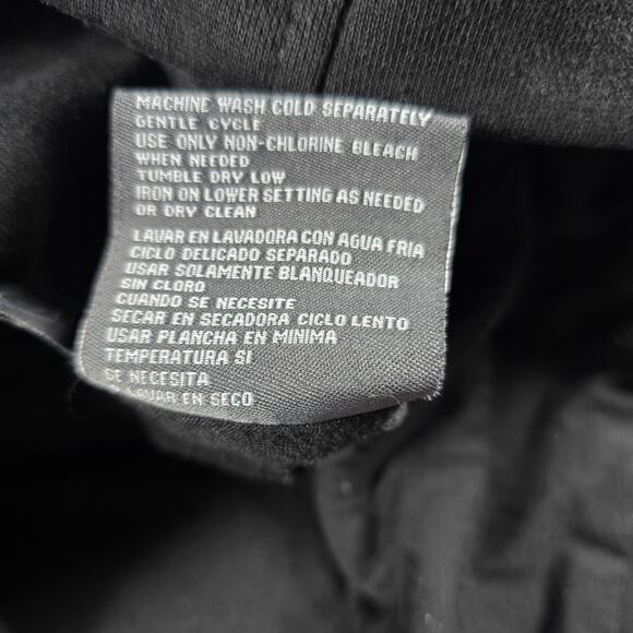 Kenneth Cole Reaction Peacoat Black Belted Women's Size Medium Cotton Blend - Picture 5 of 8